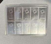 Valcambi Silver CombiBar 10 x 10 gram