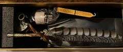 Quill Feather Pen Set Handcrafted Calligraphy Pen