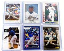 6 Sammy Sosa Baseball Cards