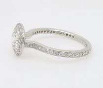 Platinum Ritani Diamond Engagement Ring