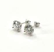 Dazzling 4.Ctw VVs1 D Lab Simulated Diamond Earrings