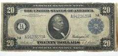 United States Series of 1914 $20 Federal Reserve Note