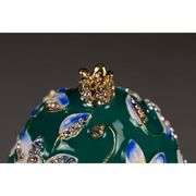 Faberge-Style Egg with Sparkling Austrian Crystals