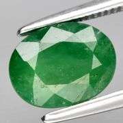 Rare 1.72ct emerald green untreated Tsavorite Garnet
