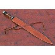 29-Inch Maximus Gladius Sword Hand-Forged Damascus Steel Blade