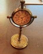 Classic Brass Table Clock