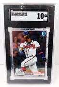 Ronald Acuna, Jr. 2020 Baseball Card, 10 GM