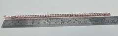 Beautiful 14kt Rose Gold Plate VVs1 38 Count Simulated Diamond Tennis Bracelet
