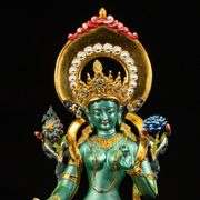 Handcrafted Buddha Tibetan Copper