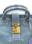 Louis Vuitton Blue Suhali Leather L'Ingenieux GM Bag