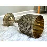 Brass Chalice Goblet