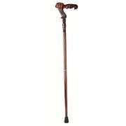Elegant Lion Head Wooden Cane