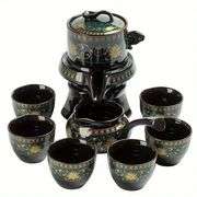 Rotating Stone Mill Design Kung Fu Tea Set