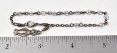Iridescent Bead Bracelet in Sterling Silver