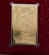 7 - 1986 1st Day Covers & 22KT Gold Replica Stamps