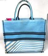 Pre owned Christian Dior medium D jungle pop book tote bag