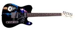 Ace Frehley of KISS Signed "Space Ace" Custom Graphics Guitar w Sketch ACOA