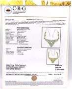 Ravishing Brand New European 29.40CTW Round Cabochon-Cut Opals W/ Fire & 3.89CTW Diamond Necklace in