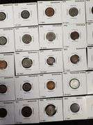 Lot Of 40 Coins From The Netherlands In Cardboard Holders