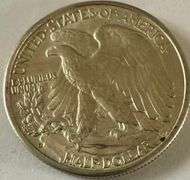 1942 D Unc Walking Liberty Half.