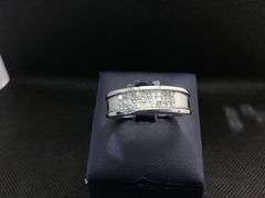 MEN’S 14K WHITE GOLD NATURAL DIAMONDS WEDDING BAND