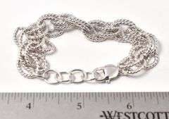 Chain Link Bracelet in Sterling Silver
