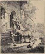 Rare Rembrandt Van Rijn Heliogravure 1883