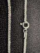 Italian Sterling Silver 925 1.25mm Spiga Wheat Chain 24" Necklace