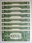 (8) Superb Crisp 2021 $1 Dollar Star Replacement Notes New York Consecutive!
