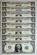 (8) Superb Crisp 2021 $1 Dollar Star Replacement Notes New York Consecutive!