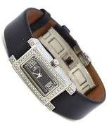 Invicta quartz black dial diamond watch