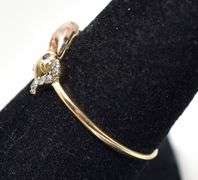 Dazzling Dolphin Ring in 14K Two-tone Gold