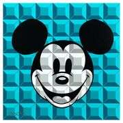Aqua 8-Bit Mickey by Loveless, Tennessee