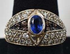 Multi-Gemstone Ring in Sterling Silver