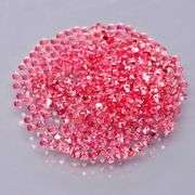 355 pieces! 2.03ct diamond cut pink Sapphire set!