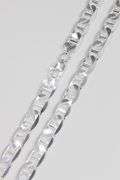 Sterling Silver Flat Marina Link Chain 10mm 925 Italy Anchor Mariner Necklace 24"