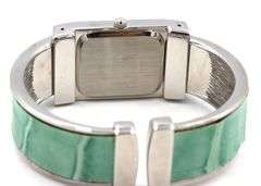 Vivani quartz silver dial bangle bracelet watch