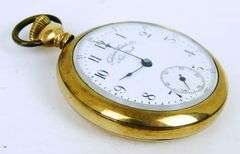 Telefame Watch Co., New York Gold Filled Pocket Watch