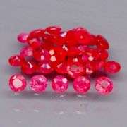 Vibrant! Reddish pink 2.18ct Burmese Ruby set -Heated only!