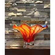 Dale Tiffany Hand-Blown Glass Art Vase