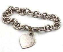Group lot of 2 vintage 925 sterling silver bracelets