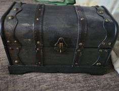 Pirate Treasure Chest Storage with Lock