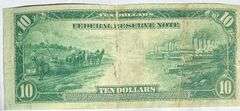 $10 Series of 1914 Cleveland Large Siz