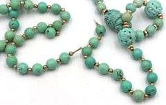 Turquoise beaded strand