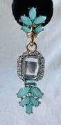 Turquoise  Color  Fashion  Design Earrings