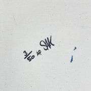 50 Dollar Bill by Steve Kaufman (1960-2010)