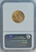 Very choice BU 1900 US $5 Liberty Gold Piece. NGC MS63