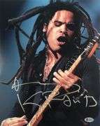 Lenny Kravitz Autographed Captivating 11x14 Custom Framed Photo Display ACOA BAS
