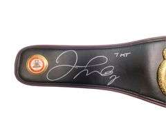Floyd Money Mayweather Jr. Signed WBA Championship Belt