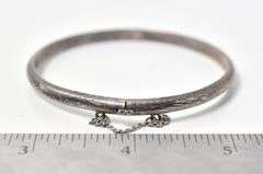 Bangle Bracelet in Sterling Silver